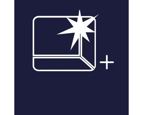 Symbol für einfache Reinigung