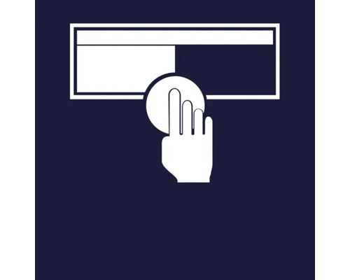 Symbole de la fonction tactile