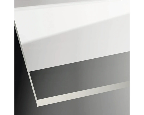 Plaque de verre acrylique