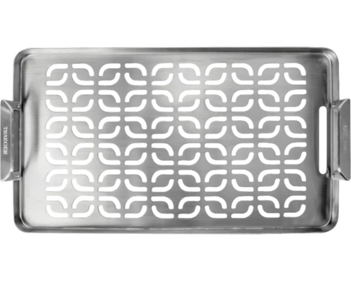 Traeger Grillplatte aus Metall mit Griffen