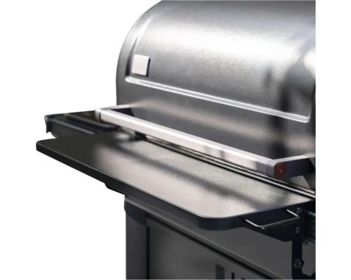 Vue détaillée d''un barbecue avec espace de rangement