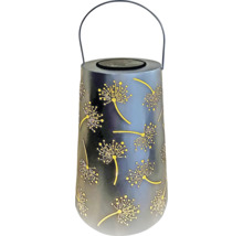 Solarlaterne mit Löwenzahn-Motiv und Tragegriff