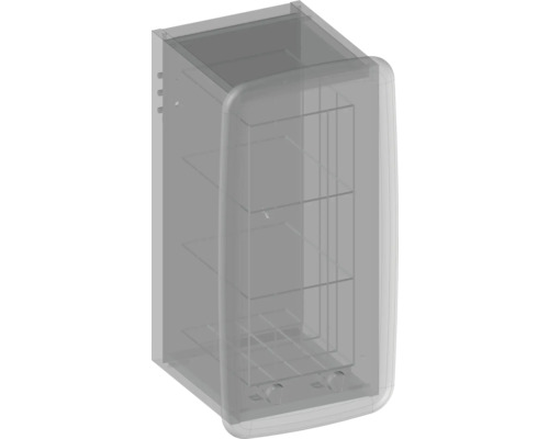 Armoire avec compartiments pour montage mural