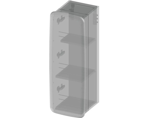 Armoire de toilette avec étagères
