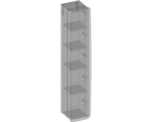 Badezimmerschrank mit fünf Regalböden