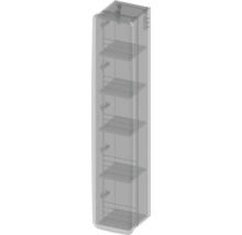 Armoire haute avec étagères