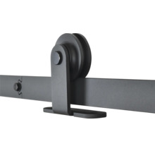 Ferrure de porte coulissante en métal