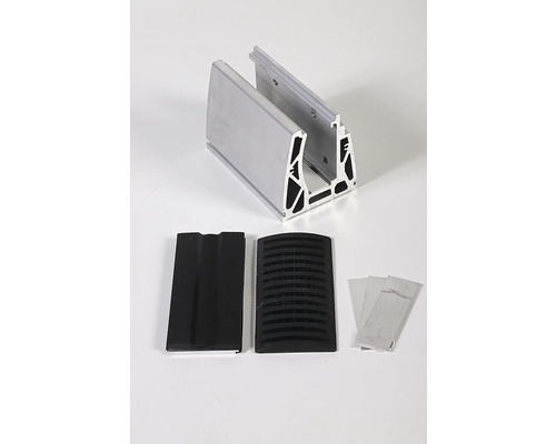Aluminiumprofil mit Zubehör