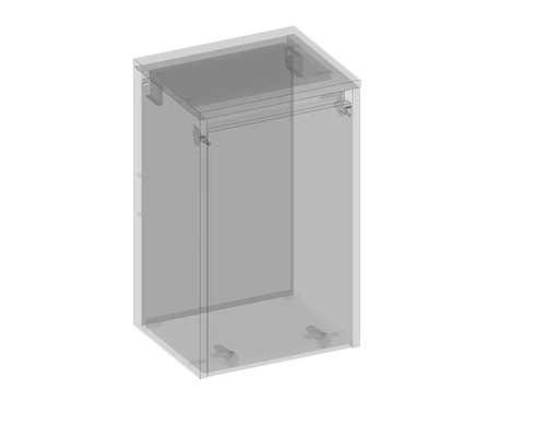 Kasten mit rechteckigem Design zur Aufbewahrung