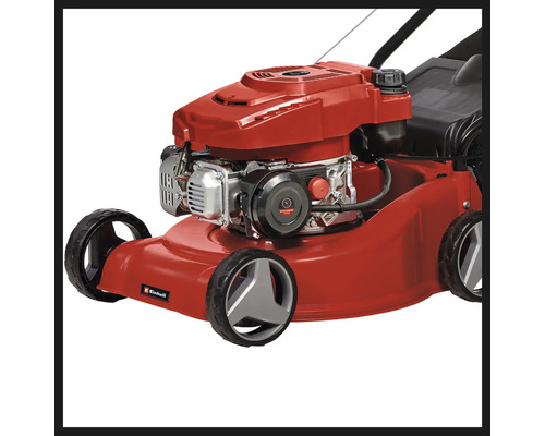 Tondeuse à essence avec moteur et roues