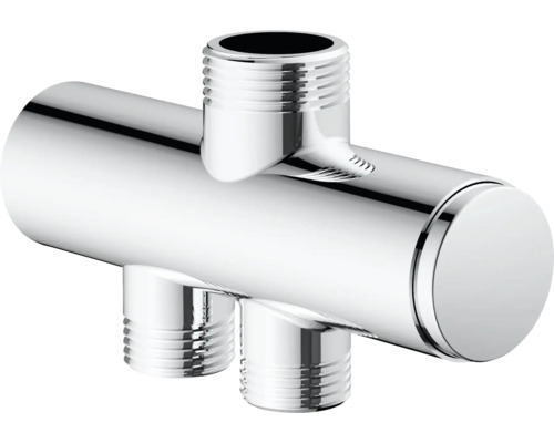 Dreiwegeventil aus Metall für Sanitäranwendungen