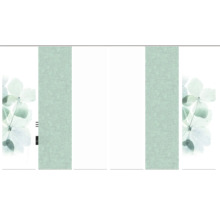 Panneau japonais avec motif floral