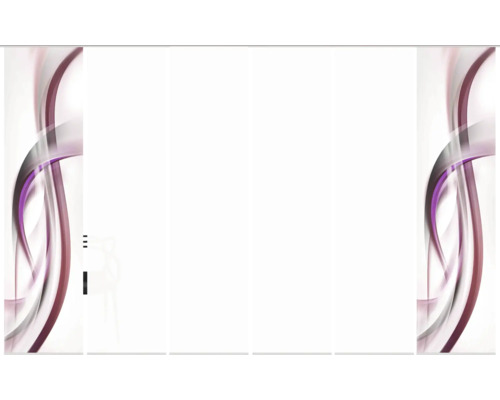 Panneau japonais avec motif abstrait