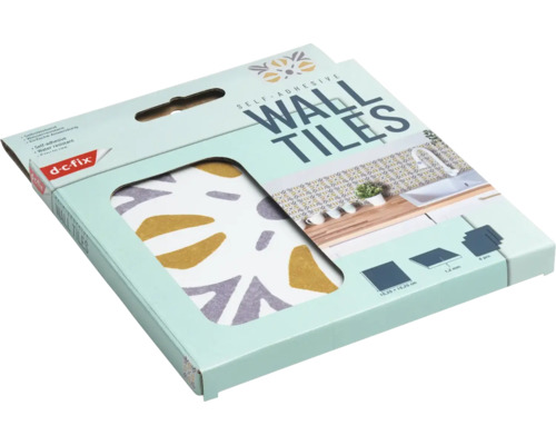 Emballage de carreaux muraux autocollants de d-c-fix