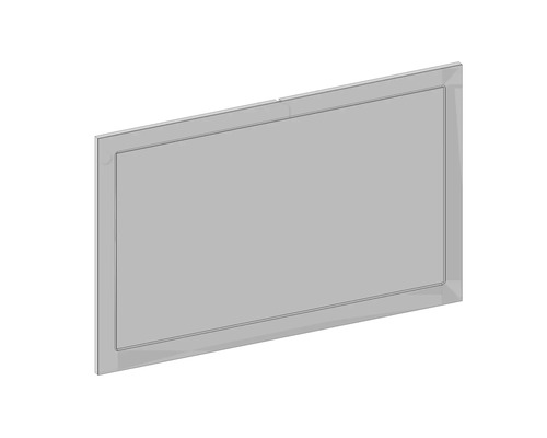 Rechteckiger Badezimmerspiegel zur Wandmontage