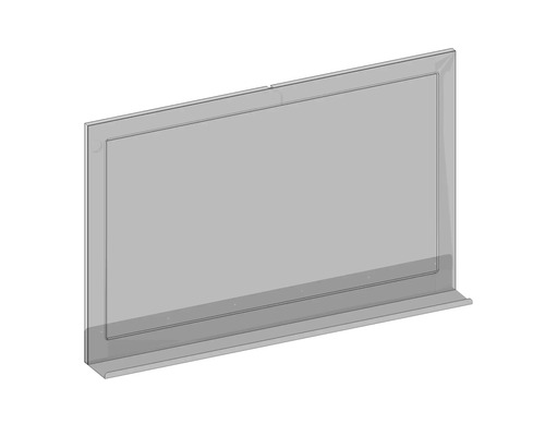 Acrylglas-Hygieneschutz mit Sockel