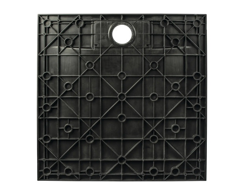 Schachtabdeckung aus Kunststoff mit Loch