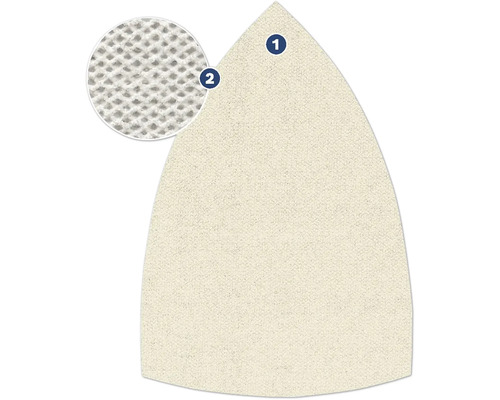 Gros plan d''un papier peint textile avec structure