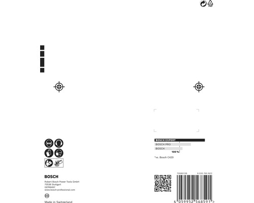 Logos Bosch et symboles de sécurité