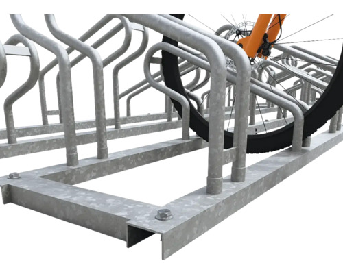 Fahrradständer mit Fahrrad