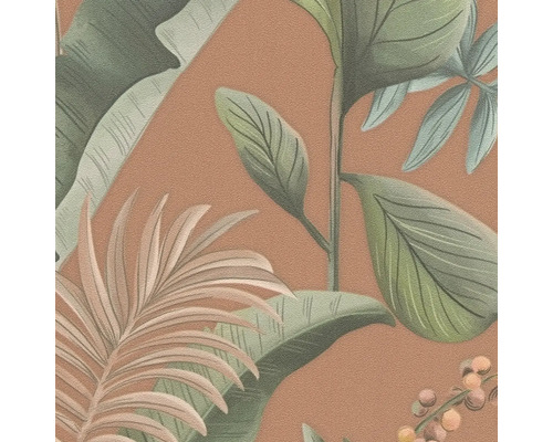 Papier peint à motif botanique