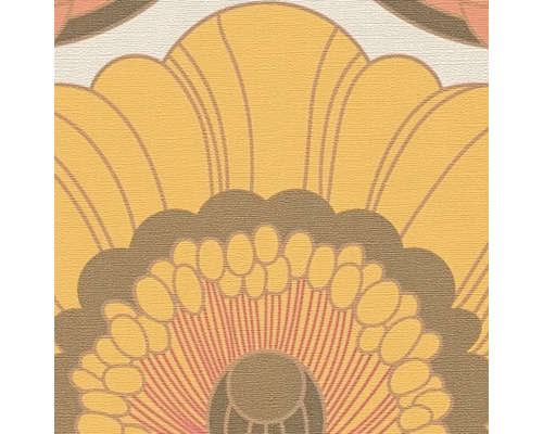 Vue détaillée d''un papier peint avec un motif floral