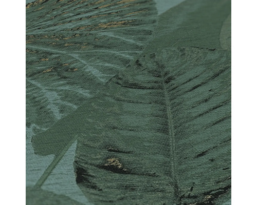 Papier peint avec motif de feuilles