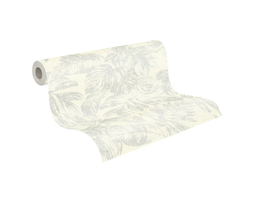 Rouleau de papier peint à motif de feuilles