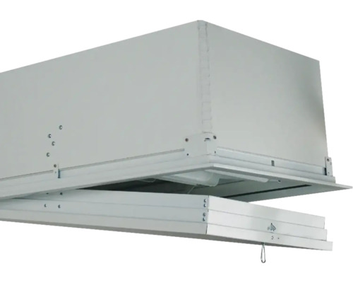 Élément de plafond à installer avec mécanisme de traction