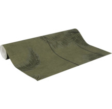 Rouleau de papier peint à motif de feuilles