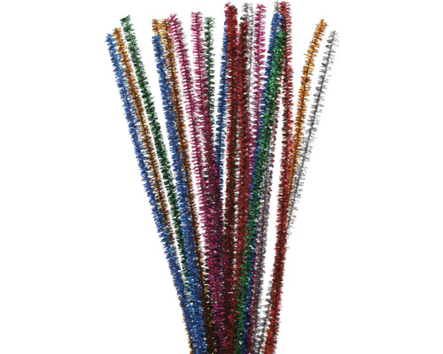 Mehrfarbige Pfeifenputzer zum Basteln