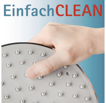 Duschkopf mit Reinigungsfunktion und Hand