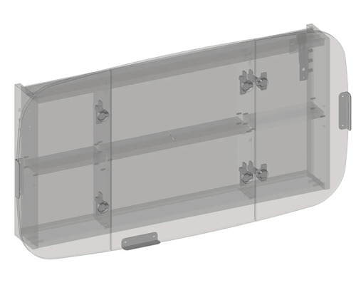 Capot de protection avec verrouillage