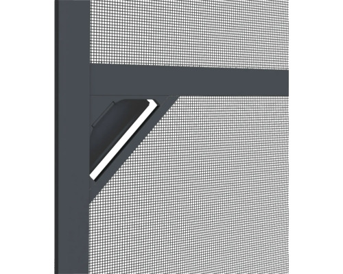 Vue détaillée d''une moustiquaire avec cadre