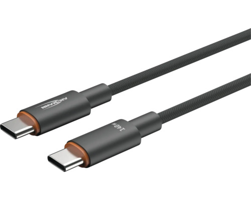 Ansmann USB-C-Kabel mit 140 Watt Leistung