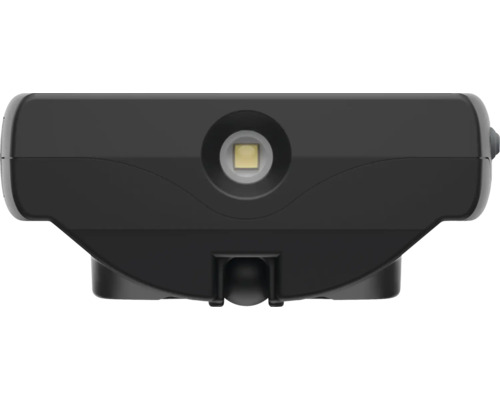 Lampe frontale noire avec lumière LED