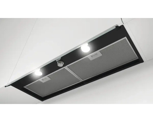 Eingebaute Dunstabzugshaube mit Beleuchtung und Filter