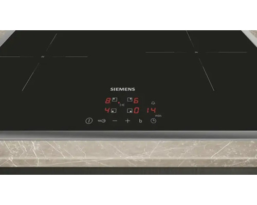 Siemens Induktionskochfeld mit Touch-Steuerung