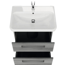 Meuble-lavabo avec deux tiroirs et robinetterie