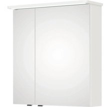 Armoire de toilette blanche avec éclairage