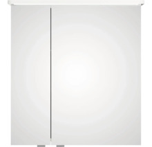 Armoire de salle de bains avec deux portes