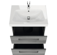 Meuble-lavabo avec deux tiroirs et lavabo en céramique