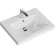 Lavabo avec robinetterie pour la salle de bain
