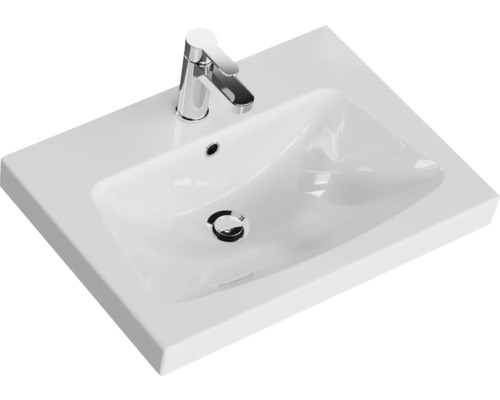 Lavabo avec robinetterie pour la salle de bain