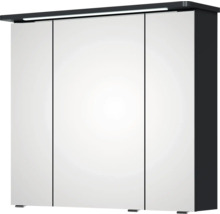 Armoire de toilette à trois portes avec éclairage