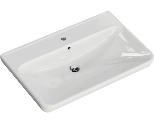 Rechteckiges Waschbecken aus Sanitärkeramik