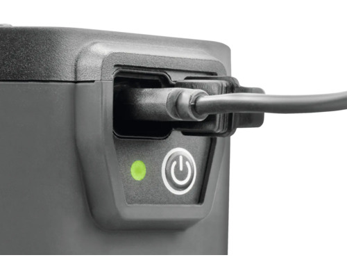 Chargeur de batterie avec câble de charge et témoin de fonctionnement