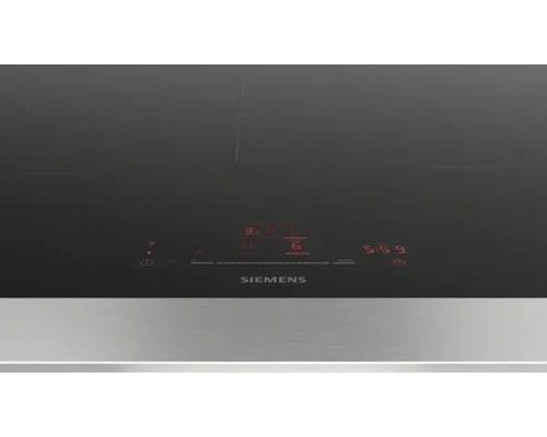 Siemens Kochfeld mit digitaler Anzeige.