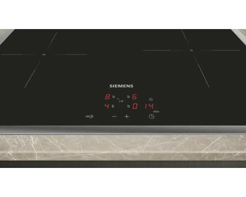 Siemens Induktionskochfeld mit Bedienfeld