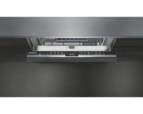 Lave-vaisselle Siemens avec panneau de commande et écran